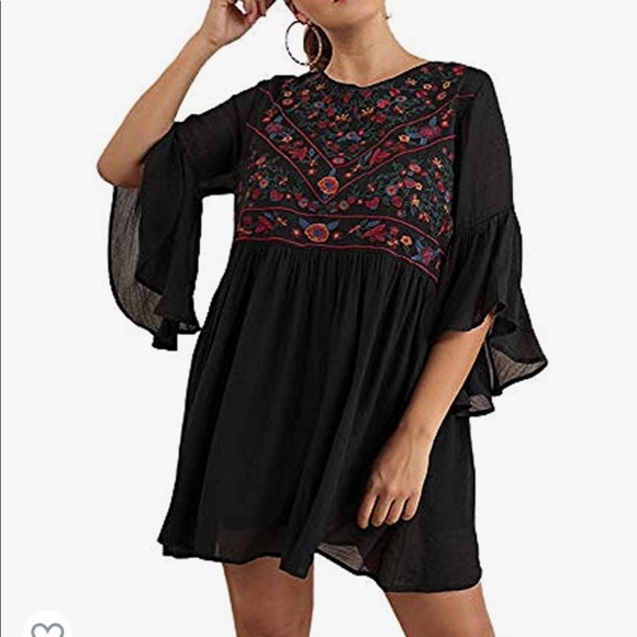 Umgee Dresses & Skirts - Umgee Boho Bliss in Black